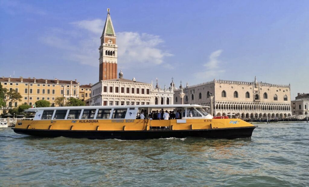 Piazza San Marco from the sea